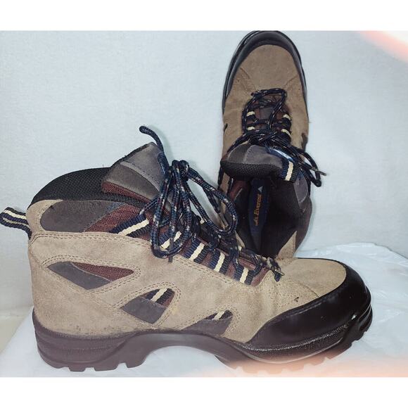 W 10 M 8 Mt Everest Sierra Hiking Boots Ankle Trail Adventure Lace Shoes Unisex - Picture 2 of 12